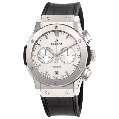 hublot silver dial|Hublot Classic Fusion Silver Dial Automatic Men's Chrongraph.